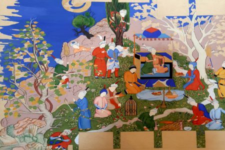 مکتب نگارگری قزوین، آمیزه‌ای زیبا از نگاره‌ها و رنگ‌ها